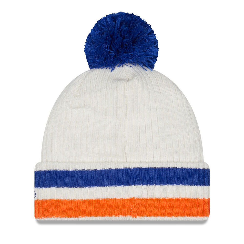New York Knicks BANNER Knit Beanie Hat by New Era