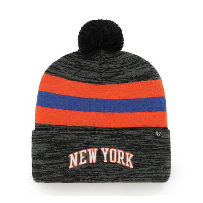 '47 Brand City Edition Cuff Knit in Gray and Orange - Back View