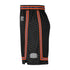 Nike Knicks 21-22 City Edition Swingman Shorts in Black - Left View