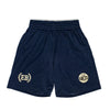 Knicks x Extra Butter x Mitchell & Ness Crest Short in Navy - Front View