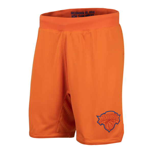 Mitchell & Ness Knicks 2012 Christmas Day Shorts In Orange - Front View