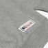 Knicks Extra Butter x Mitchell & Ness Origin Crewneck in Grey - Front View Tag Close Up