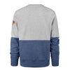 47 Brand Knicks Gibson Crew in Grey and Blue - Back View