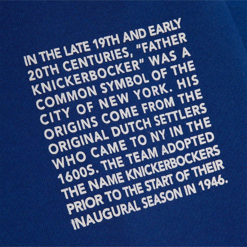 Mitchell & Ness Knicks Origins Hoodie - Detail View