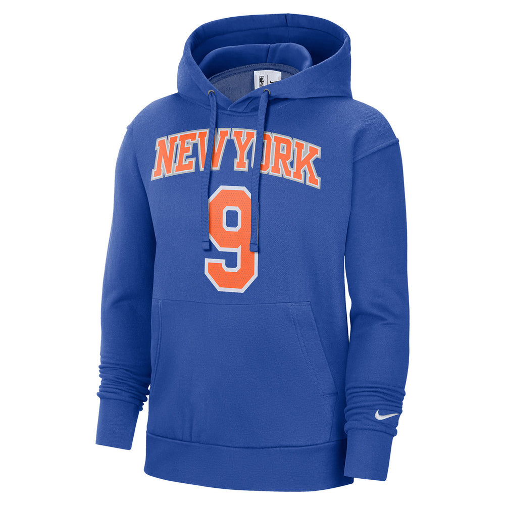 New York Knicks Spotlight Men's Nike Dri-FIT NBA Pullover Hoodie.