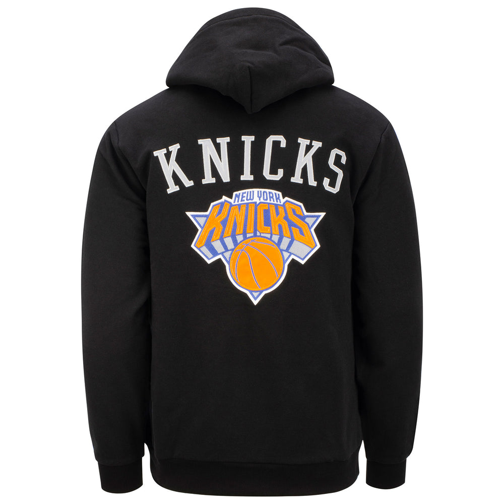 Nike Men's New York Knicks Orange Courtside Fleece Hoodie