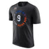 RJ Barrett Nike City Edition Name & Number T-Shirt in Black - Front View