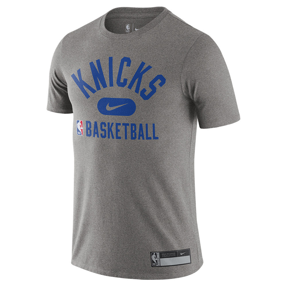 Nike Knicks On Court Practice Tee Grey