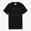 NYON x Knicks Classic T-Shirt in Black - Front View