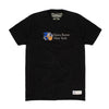 Knicks x Extra Butter x Mitchell & Ness Origin Tee in Black - Front View