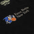 Knicks x Extra Butter x Mitchell & Ness Origin Tee in Black - Text Close Up