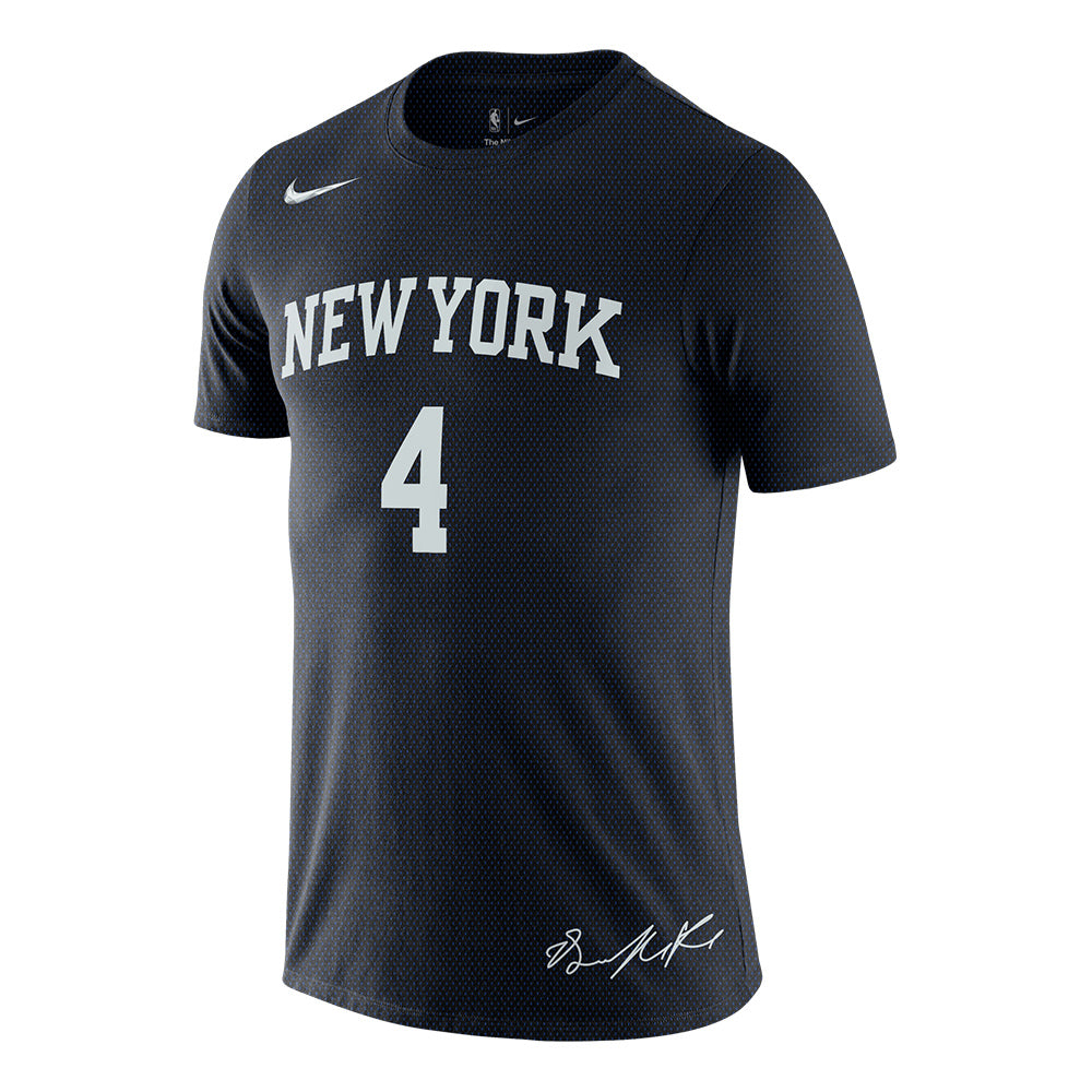 Men's new york knicks 4 derrick rose city edition black limited basketball  jersey 2021