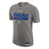 Nike Knicks On Court 22-23 Grey Practice Tee - Front View