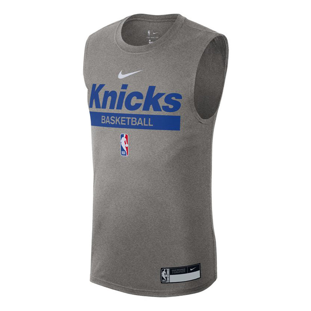 30113 Nike NEW YORK KNICKS Team Issued Authentic Long Sleeves Warm Up Shirt  NEW