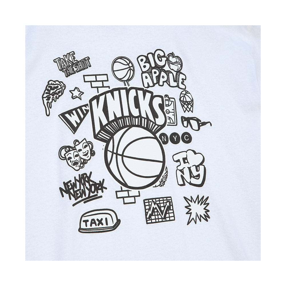 Mitchell & Ness Doodle NBA NY Knicks Ewing 33 Swingman Jersey