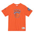 Mitchell & Ness Knicks Origins Tee in Orange- Front View