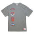 Mitchell & Ness Knicks City Collection Tee In Grey - Front View