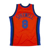 Mitchell & Ness Latrell Sprewell 1998 Throwback Jersey in Orange - Back View