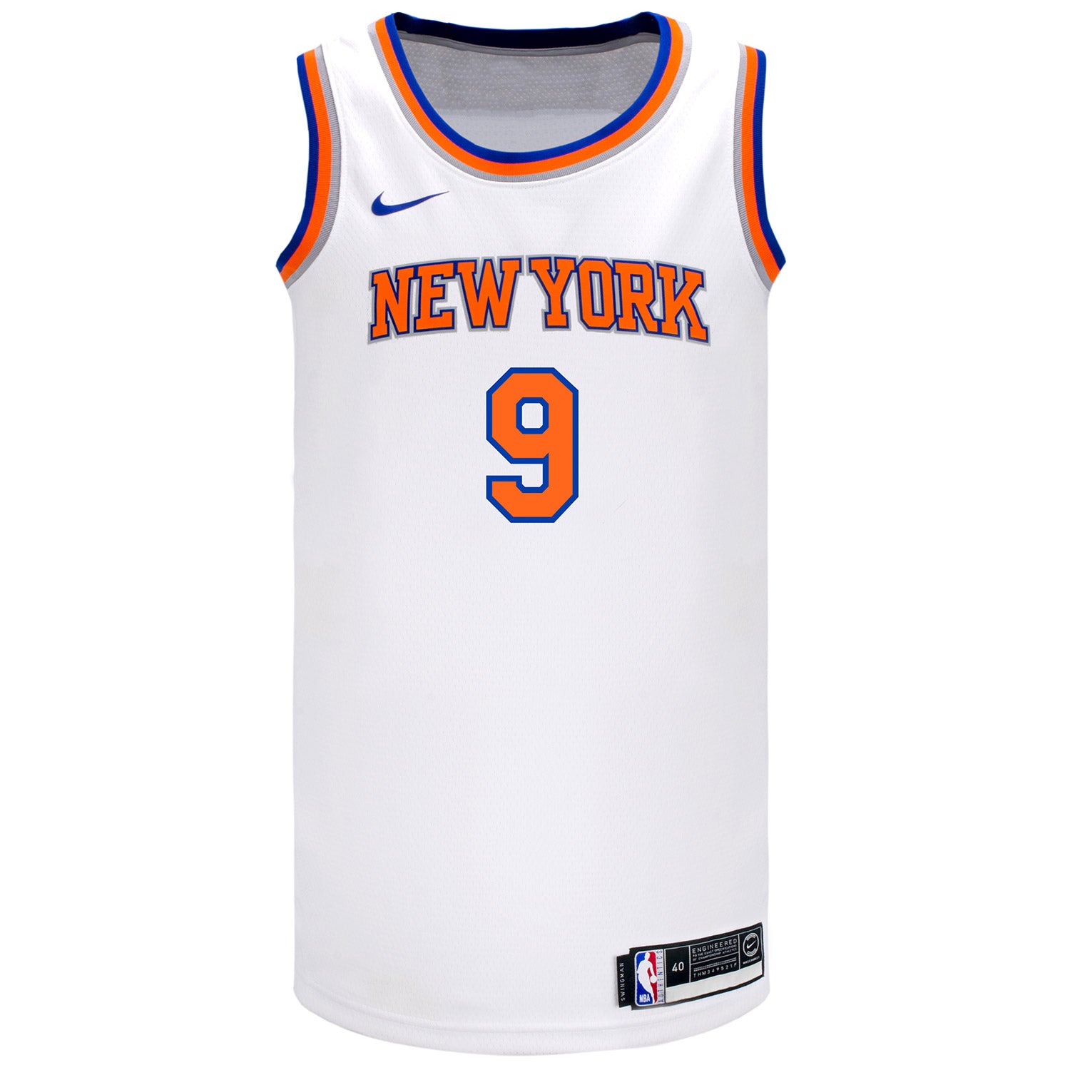 Men's Fanatics Branded RJ Barrett White New York Knicks Fast Break Player Jersey - Association Edition Size: Small