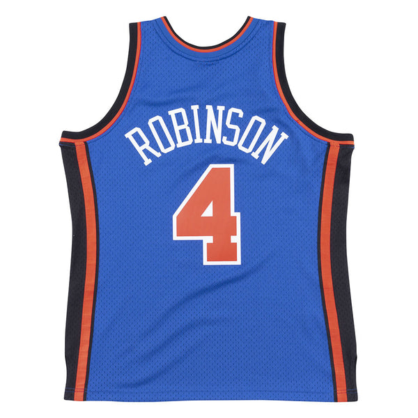 Nate Robinson Mitchell & Ness 05-06 Road Swingman Jersey in Blue - Back View