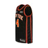 New York Knicks Youth Derrick Rose Nike City Edition Jersey in Black - Left View