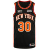 Knicks 21-22 Julius Randle City Edition Swingman Jersey in Black - Front View