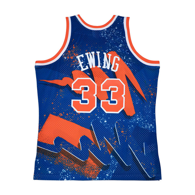 Mitchell & Ness Knicks Doodle Patrick Ewing #33 Swingman Jersey