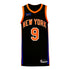 Knicks Nike 22-23 RJ Barrett City Edition Authentic Jersey In Black - Front View