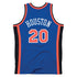 New York Knicks Alumni Knicks Hardwood Classic Jersey Package - Allan Houston Jersey In Blue - Back View
