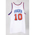 New York Knicks Alumni Knicks Hardwood Classic Jersey Package - Walt Clyde Frazier Jersey In White - Back View