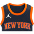 Knicks 22-23 Obi Toppin Statement Swingman Jersey In Blue - Zoom View On Front Graphic