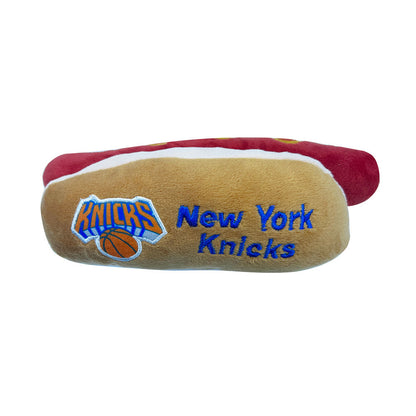 New York Knicks Pet Hot Dog Toy