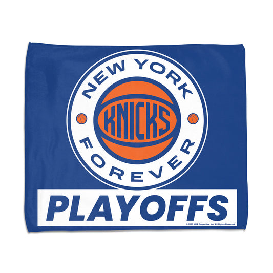 Wincraft Knicks 22-23 Playoff NY Forever Rally Towel - In Blue - Front View
