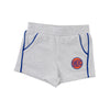 Toddler Knicks Chase Your Goals Top & Short Set in Blue, Orange and Grey - Shorts Front View