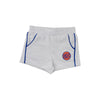 Infant Knicks Chase Your Goals Top & Short Set In Blue, Orange and Grey - Shorts Front View