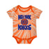 Newborn Knicks 2 Pack Tie Dye Creeper in Orange - Front View