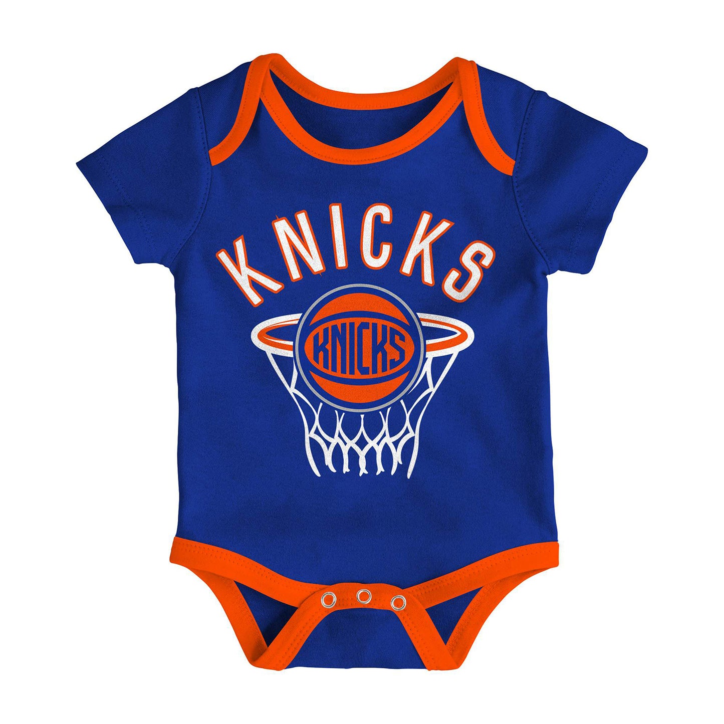 Newborn Knicks 3 Piece Onesie, Tee and Short Set