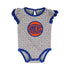 Infant Knicks 2-Pack Creeper Set In Grey - Individual View #2
