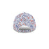 Toddler New Era Knicks Zoo Animal Print Adjustable Hat In White, Blue & Orange - Back View