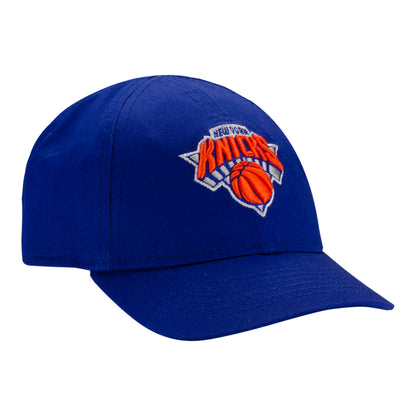 Infant New Era Knicks My 1st 920 Adjustable Hat In Blue & Orange - Angled Right Side View