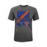 Youth Knicks Triblend Short Sleeve Tee in Grey - Front View