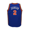 Mitchell & Ness Knicks Youth Larry Johnson Swingman Jersey In Blue - Back View