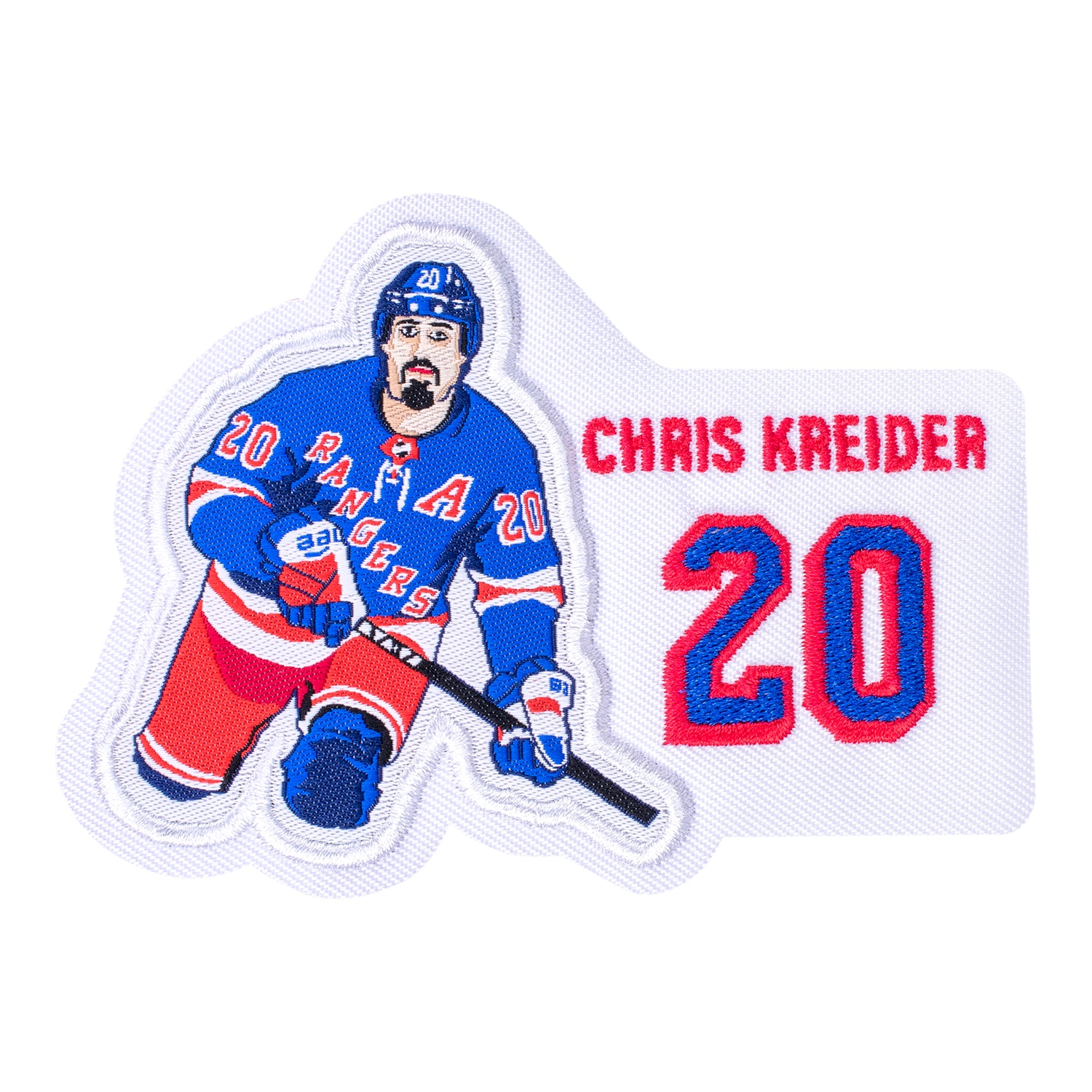 Chris Kreider New York Rangers Signed Autographed Home Jersey Number