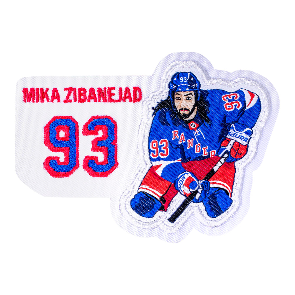 Kids Rangers Mika Zibanejad Name & Number Tee