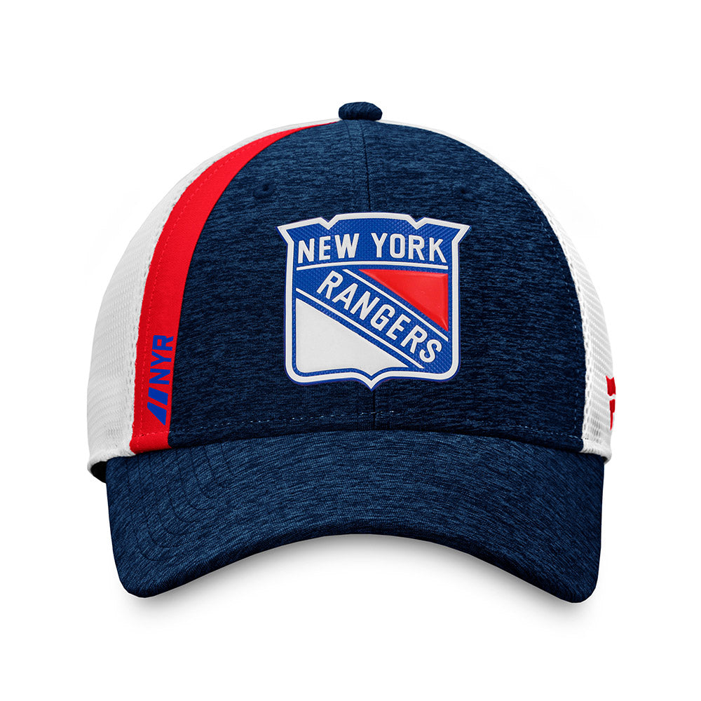 Men's Adidas Navy New York Rangers Locker Room Three Stripe Adjustable Hat