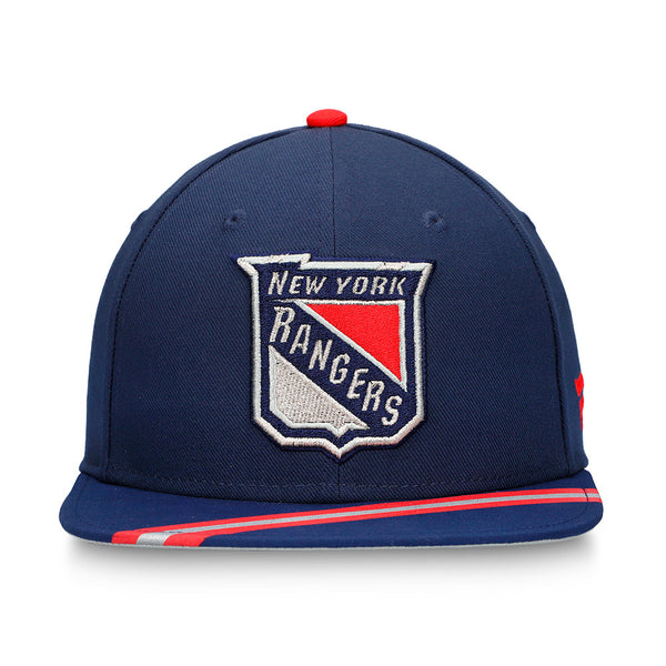 Fanatics Rangers Liberty Snapback Hat In Blue - Front View