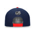 Fanatics Rangers Liberty Snapback Hat In Blue - Back View