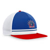 Fanatics Rangers Special Edition 2022 Foam Front Trucker Hat In Blue, Red & White - Angled Right Side View