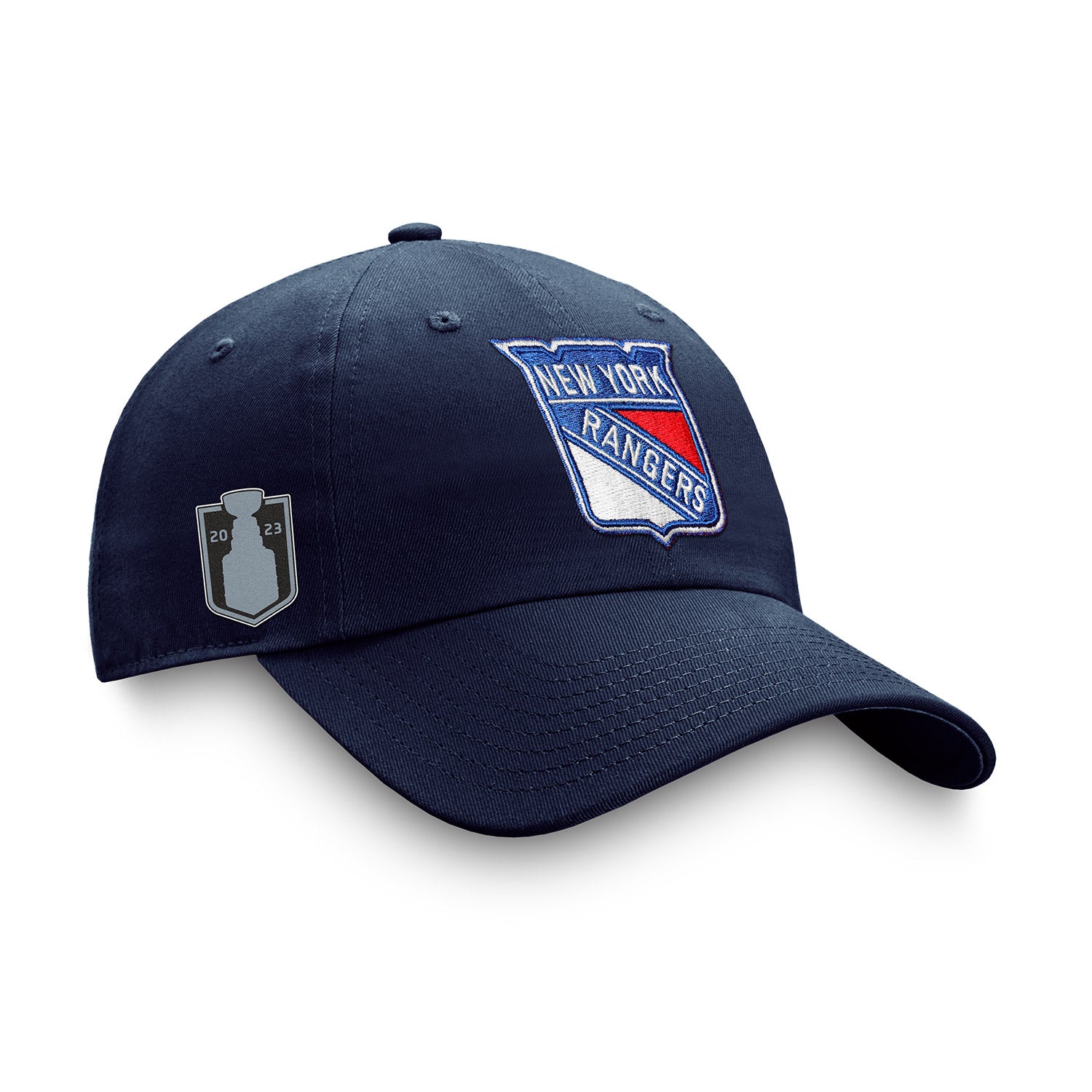 Reebok New York Rangers NHL Official Playoff Structured Adjustable Hat