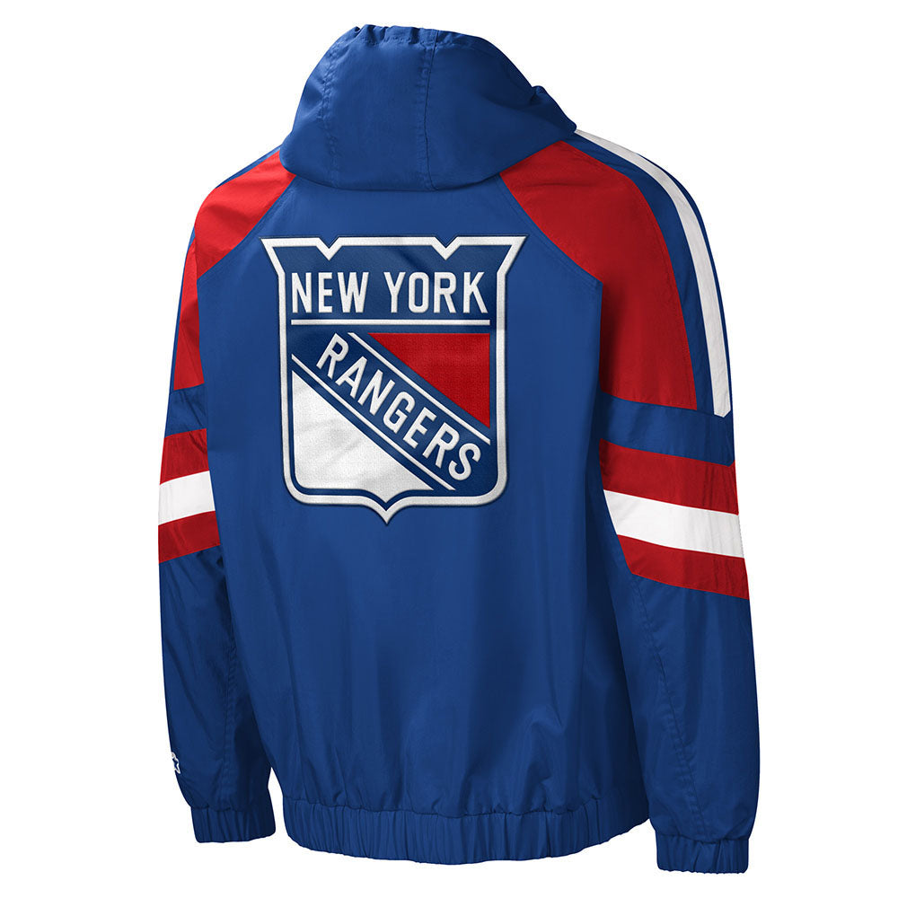 New York Rangers Starter Snap Down Jacket Size XXL